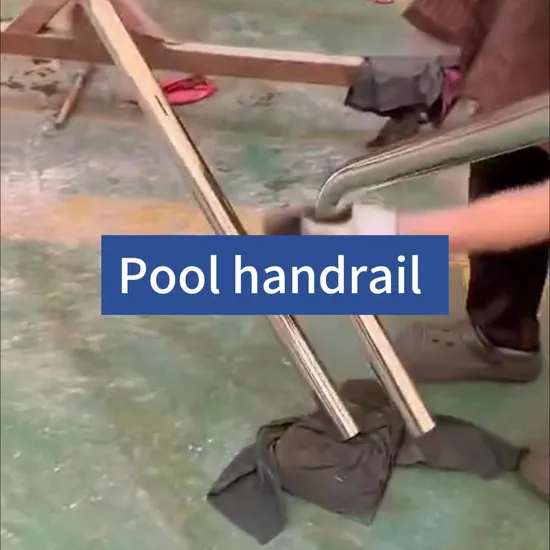 Scaletta per piscina in acciaio inossidabile 304 e 316, fornitura in fabbrica