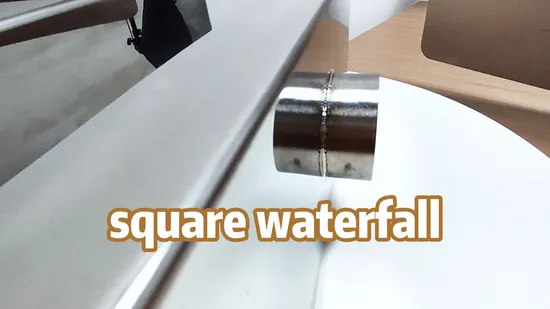 Cascata per piscina in acciaio inossidabile a LED con decorazione per esterni Water Crown, molto venduta