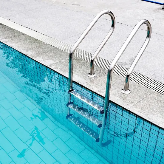 Attrezzatura per piscina Scala a 3 gradini in acciaio inox 304/316