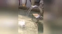 Cascata decorativa per piscina in acciaio inossidabile all'ingrosso