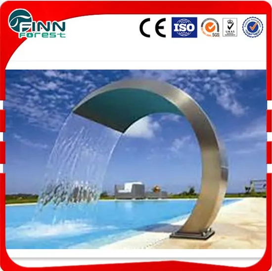 Cascata per massaggio corporeo o decorazione da giardino per piscina